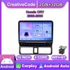 2Din 10 Inch Android Car Stereo Radio For Honda CRV 2002-2005 With Button Knob Multimedia Video Player GPS Navigation Carplay 2+32GB