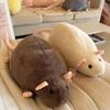 Плюшевая крыса Чонки Фэнси Милая Симуляция Гигантская крыса Плюшевая подушка Мягкая набивная игрушка Реалистичная модель крысы Кукла Украшение