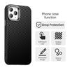 Чехол для iPhone 11 Pro Max, гибридная задняя крышка для мобильного телефона, текстура углеродного волокна