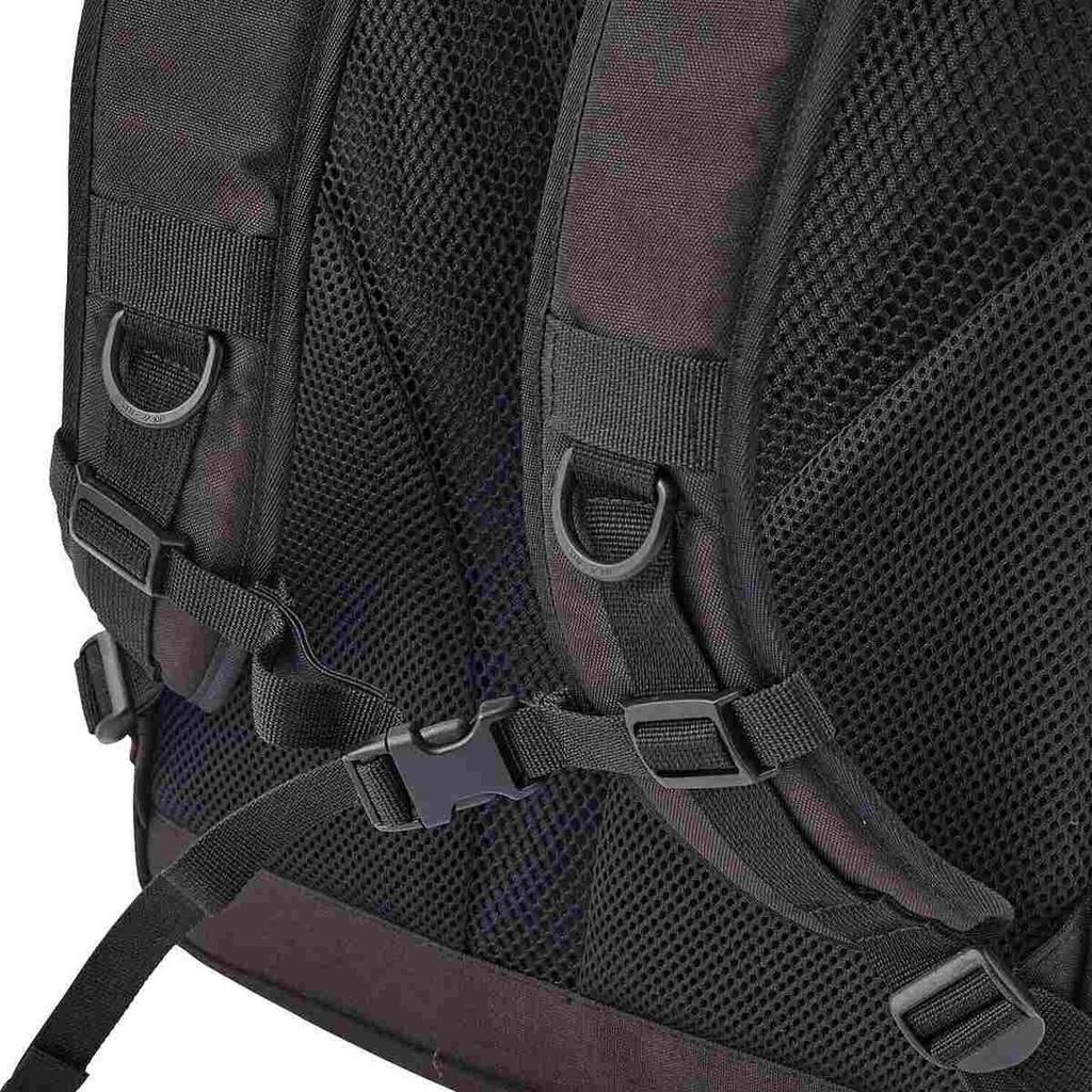 Milkfed Active Double Pocket Molle One Size Backpack, Women's, Black,