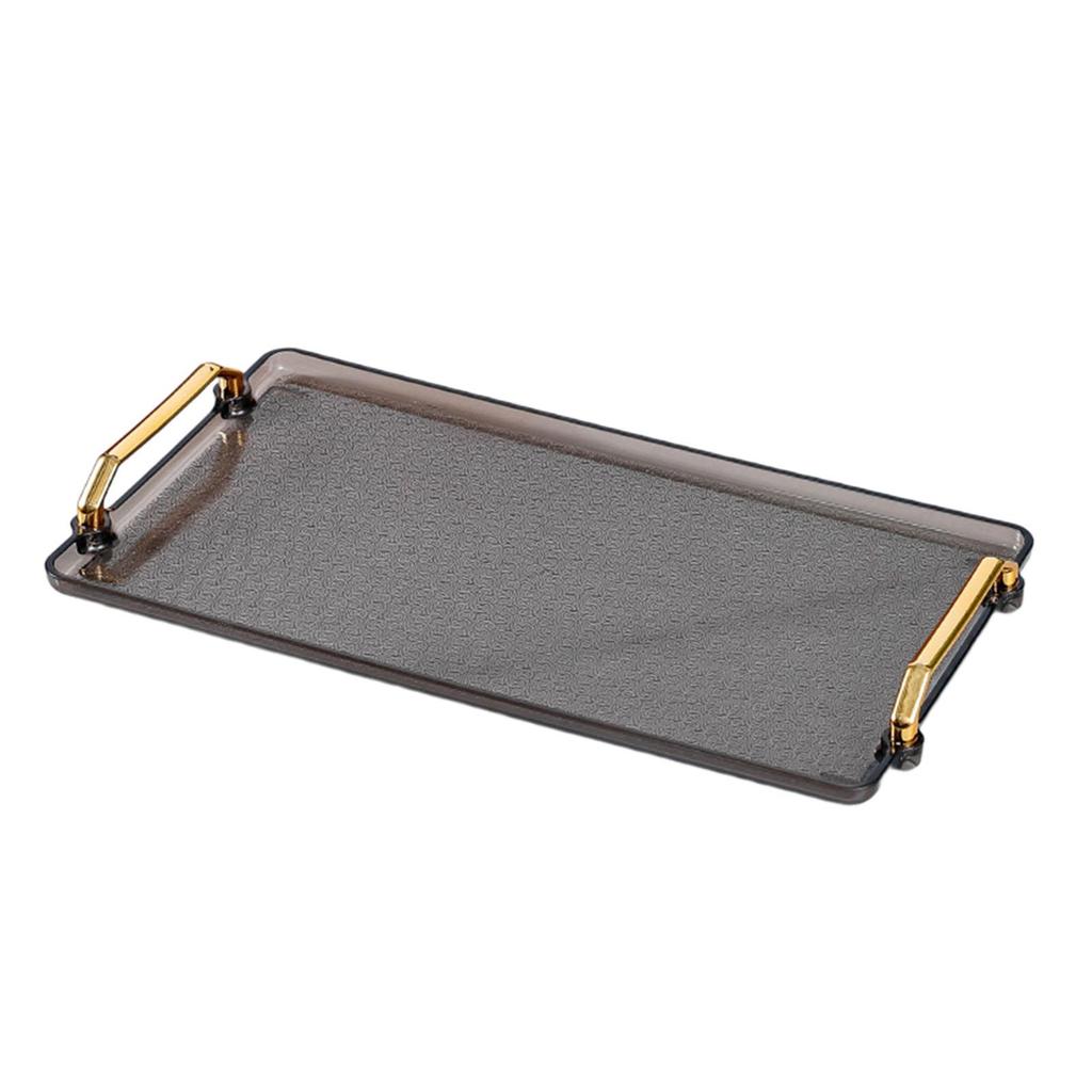 Vanity Tray Dish Serving Tray Storage Organizer Plate for Living Room Guest Room