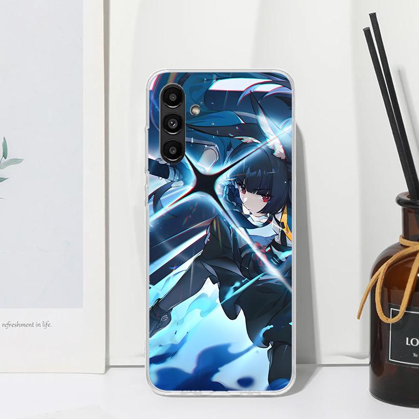Чехол для телефона Hoshimi Miyabi Zenless Zone Zero ZZZ для Samsung Galaxy A17 A37 A57 A16 A26 A36 A56 A15 A25 A35 A55 A14 A24 A34 A54 A