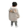 Kids Cape Baby Boys and Girls Hooded Cloak Solid Color Warm Children's Shawl Coat