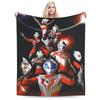 Теплое Мягкое Одеяло Детское Декоративное Постельное белье ULTRAMAN Пледы Фланелевое Покрывало Для Дивана Кресла Новинка Покрывало для Дивана-кровати