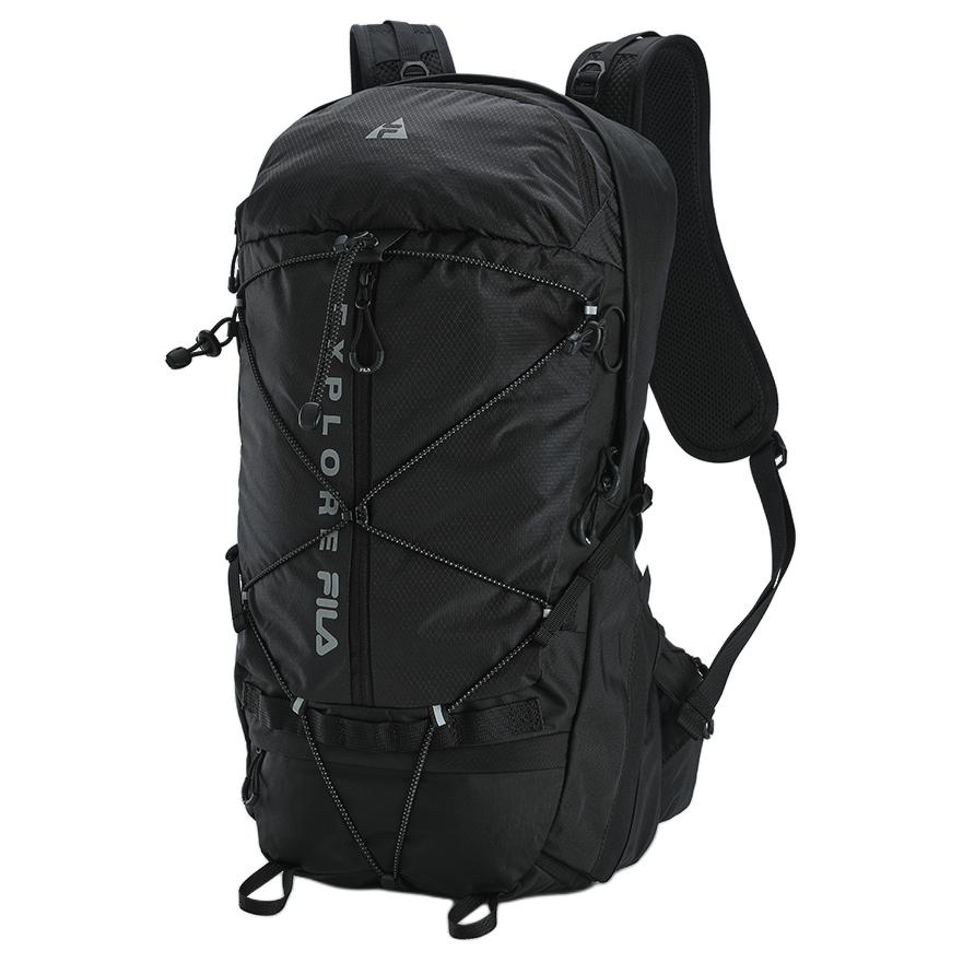 New FILA EXPLORER Fabric Outdoor Hiking Bag Backpacks Men's Black A13M517101FBK