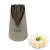 Cream Rose Icing Piping Lotus Flower Nozzles Fondant Baking Tools Cupcake Decorating