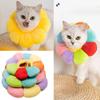 Protective Pet E Collar Elizabethan Collars Adjustable Cat Small Dog Cute Neck Cone Recovery Collar