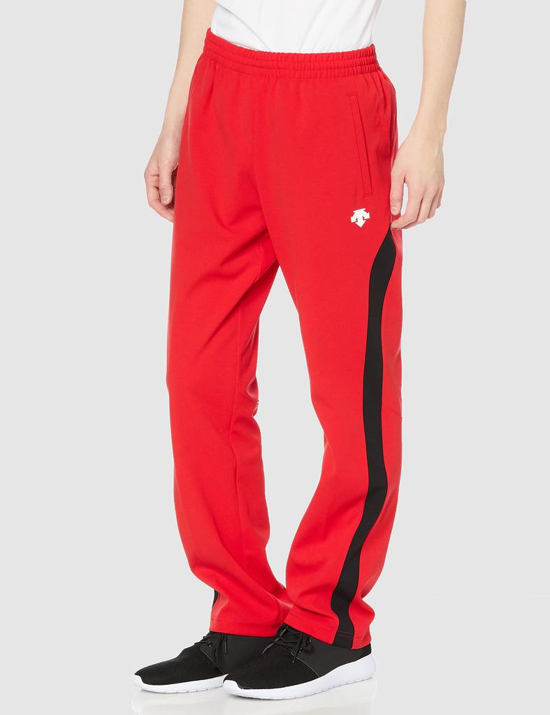 DESCENTE Эластичная тренировочная футболка Размер S Мужская Комплект из 4 предметов, Влагоотводящая, Красный,