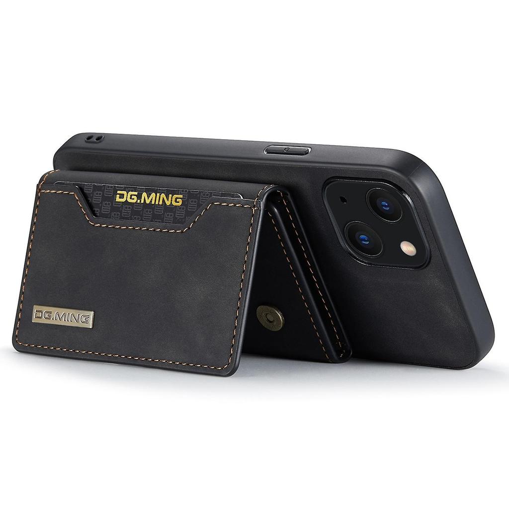 for iPhone 14 Plus 6.7 inch Full Protection Absorption Cell Phone Case Cover with Detachable Wallet