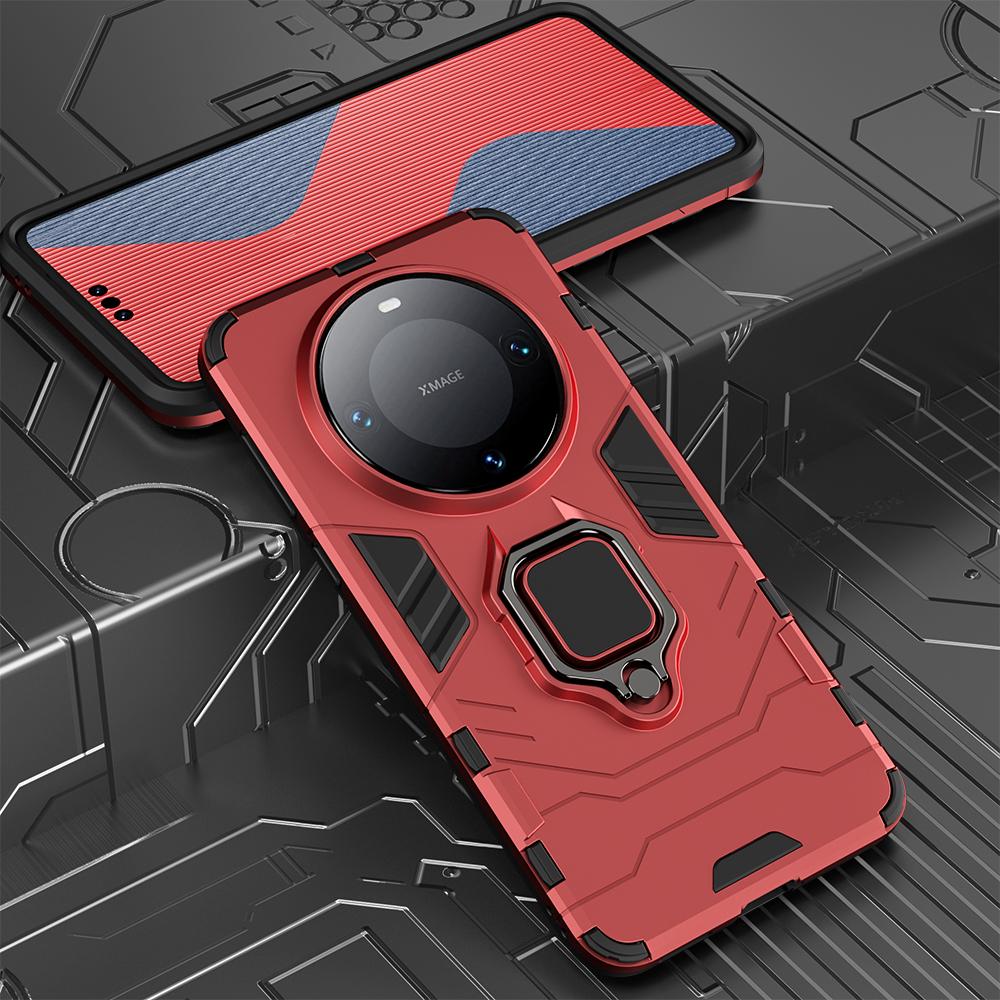 KEYSION Противоударный защитный чехол для Huawei Mate 60 Pro 50 40 Pro, мягкий силиконовый чехол + кольцо-подставка для ПК, чехол для телефона Huawei Nova Y90