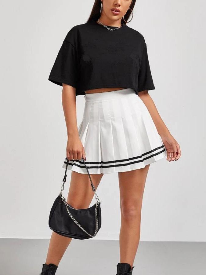 Женская однотонная футболка с коротким рукавом, свободного кроя, с круглым вырезом