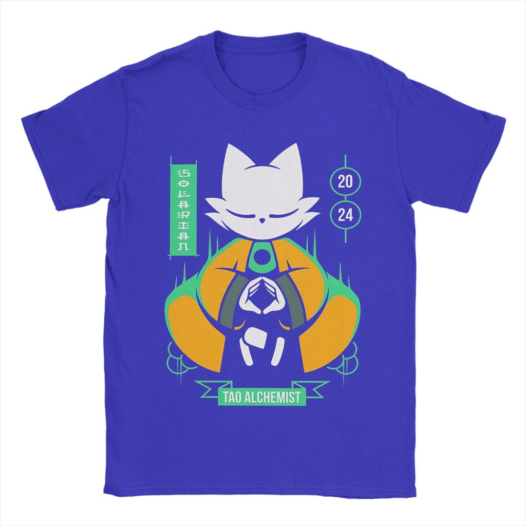Nine Sols 9 Yi Fangshi Tao Indie Game T Shirts for Unisex Cotton Leisure T-Shirt Crew Neck Tees Short Sleeve Tops Gift