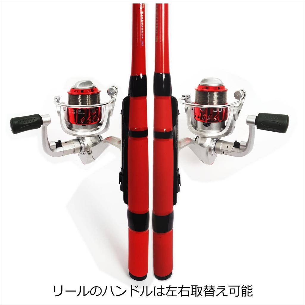 Riseway Fishing Rod Tsureru Ranger Chotto Tetra Set 120 1.2m
