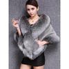 Brand New Fur Women's Shawl Cape Eco-friendly Mink Fox Fur Mink Coat