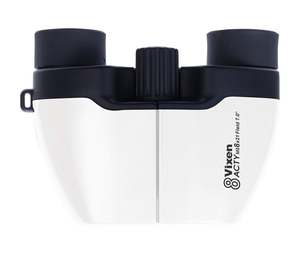 Vixen Binoculars Small Lightweight Binoculars 8x21 White 8x Total Lunar Eclipse Starry Sky Constellation Astronomical Observation Live Concert 71016