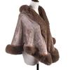 Women's Romantic Shawl Fur Coat With High Quality Artificial Fur For Warmth And Comfort