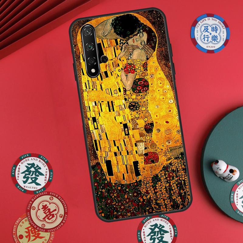 Звездная ночь Климт Поцелуй Для Huawei Nova 5T 10 9 SE 7i 8i 11i 12i Y73 Y90 Y70 Y72 Y61 Y91 P60 Pro P30 P40 Lite Чехол