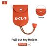Multifunction Car Key Scratch Protective Case Keys Storage Holder Auto Accessories For KIA Stinger Optima Cerato Soul Venga lqrd40