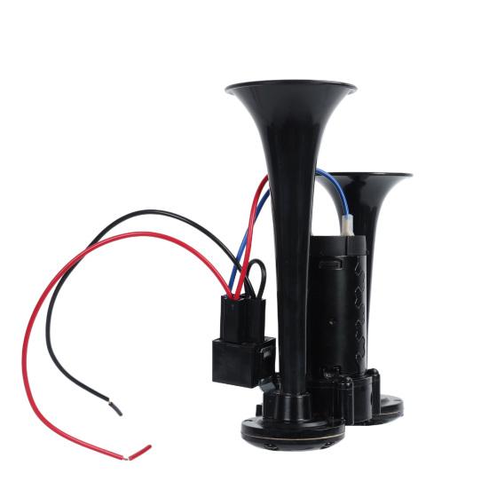 Супер громкий двойной электрический комплект звуковых сигналов с компрессором, водонепроницаемый, нержавеющий, простая установка, комплект воздушных звуковых сигналов для автомобиля, внедорожника