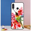 Чехол 'Колибри и Цветы' Для Huawei Nova 12i 11i 8i 7i 12s Y73 Y70 Y90 Y60 Y72 Y61 Y91 9 10 SE P40 Lite P30 Pro