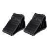 2pcs Wheel Chocks with Carry Handles Anti Slip Tire Chock for Travel Trailer Campers Truck