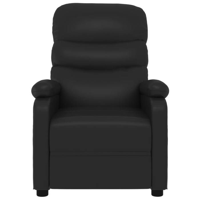 Maison Exclusive - Fauteuil inclinable électrique Noir Similicuir