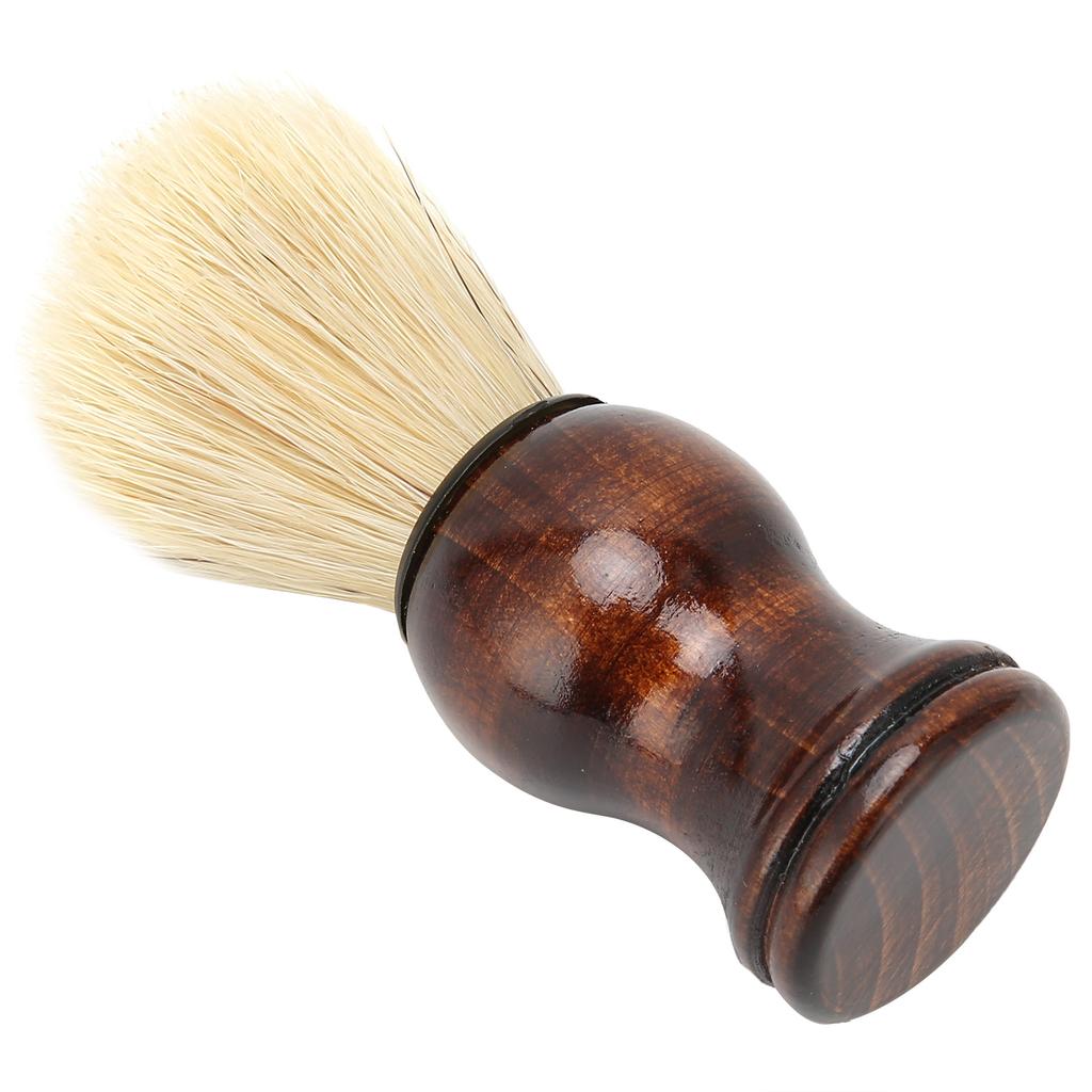 Lightweight Beard Shaving Brush Wooden Handle Shaving Brush Beard Shave Cleaning Brush