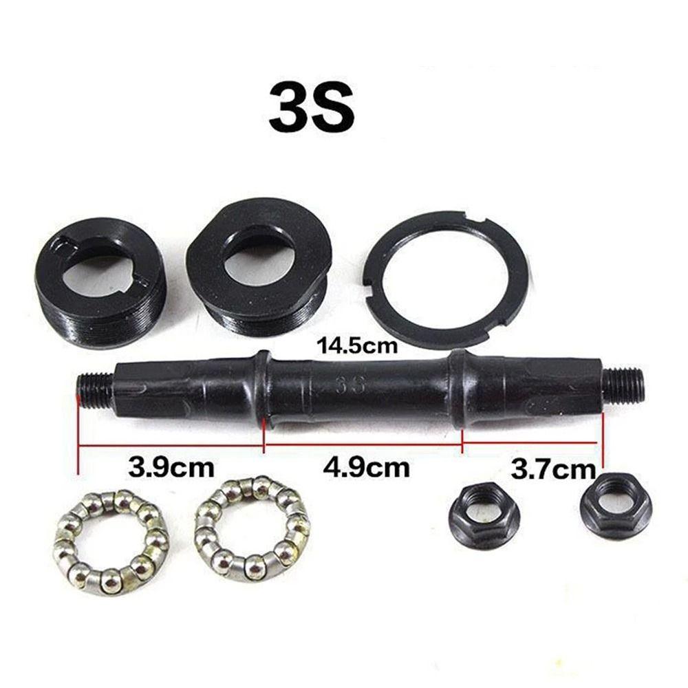 Ось для каретки 68 мм, квадратное отверстие, одинарная или комплект оси, каретка велосипеда