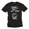 Makaya Крутая футболка с ленивцем Chill Bro Мужская футболка Женская модная футболка Милые топы