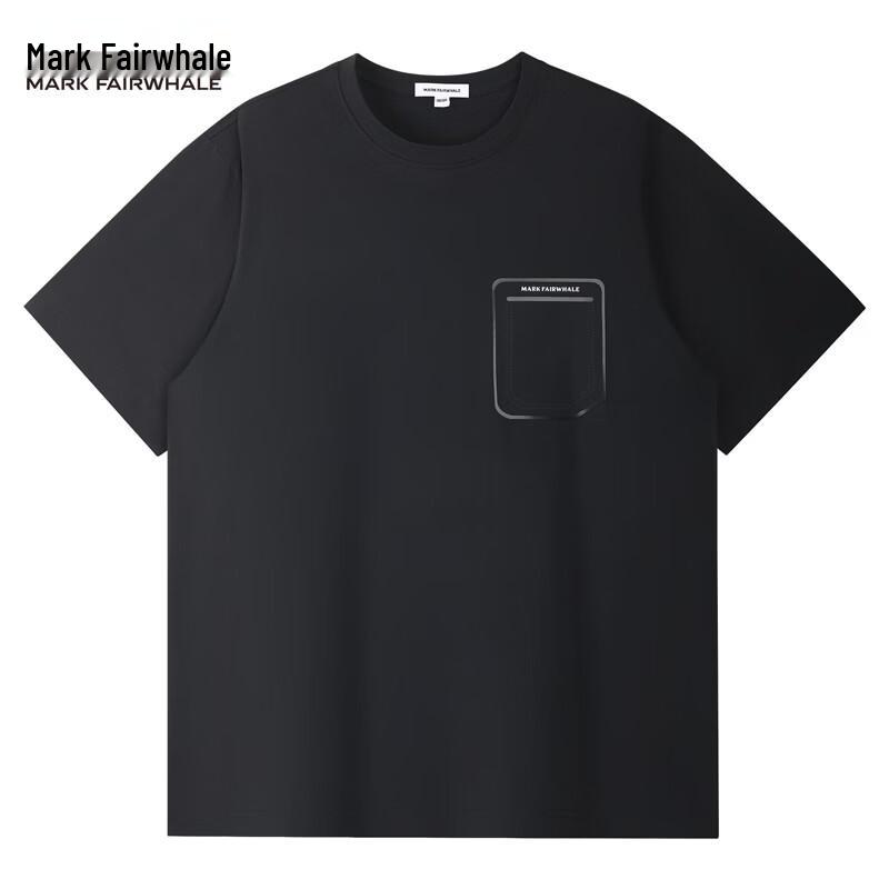 Mark Fairwhale Men's Pocket Embossed Short Sleeve T-Shirt