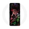 Maniacase Case for Samsung Galaxy A41 Demon Slayer Tanjiro Kamado Angry Manga Anime