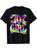 Womens Retro 60s70s Hippie Style TShirt Psychedelic Flower Mushroom Peace Sign Print Vintage Short Sleeve Blouse