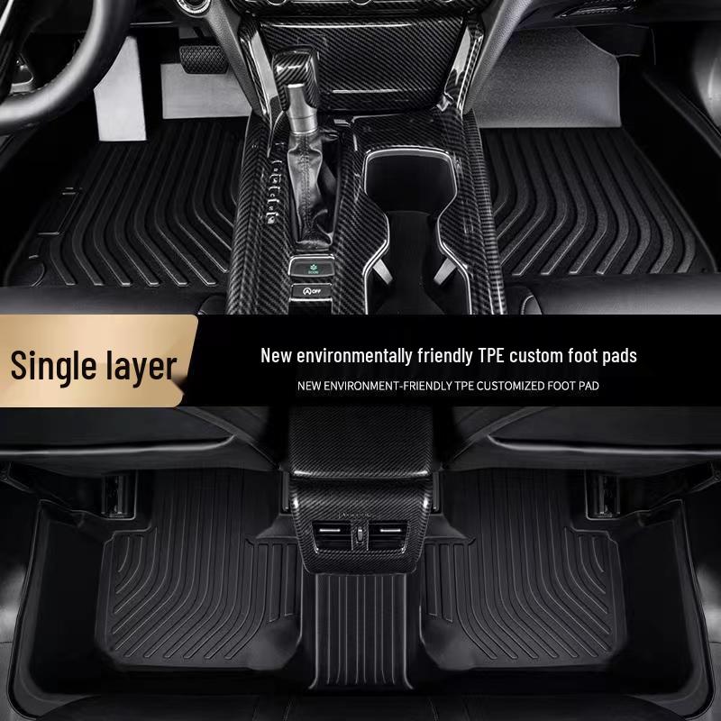 Всемодельные коврики для салона автомобиля Toyota из ТПЭ для Levin, Camry, Yaris, Corolla, RAV4, Vios, IZOA