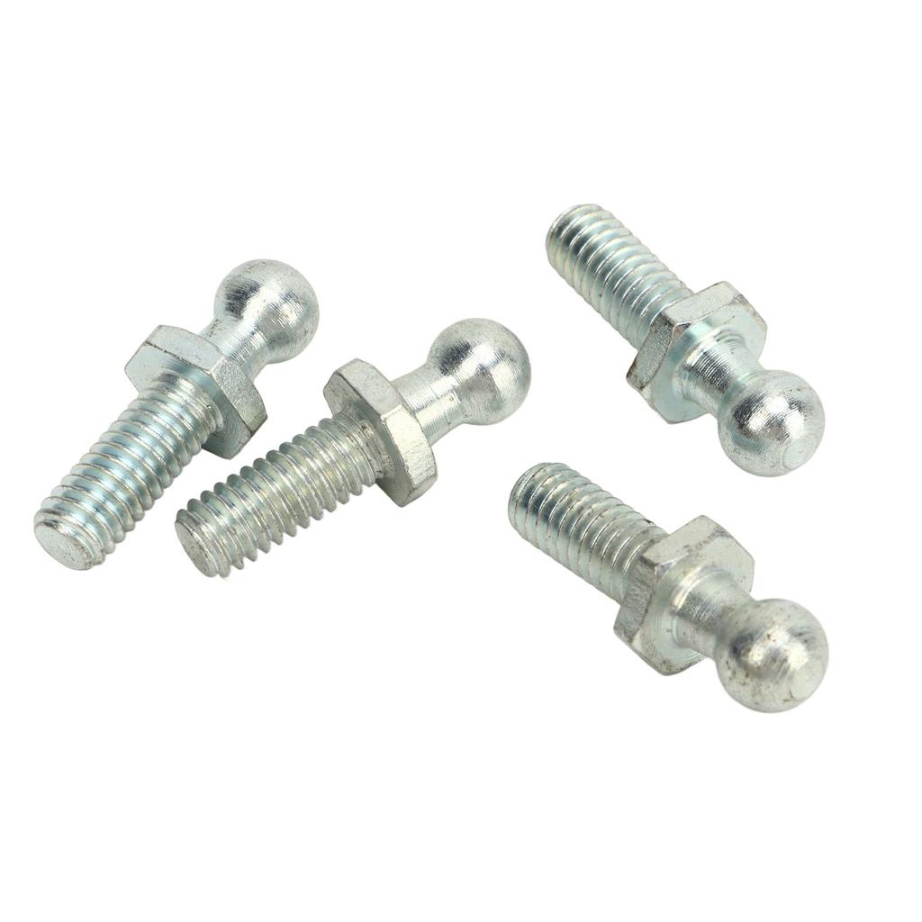 4Pcs 10mm   Studs 5Celsius16‑18 Thread High Hardness Rugged Stable   Studs Washers Kit for Tool Boxes RVs Cars