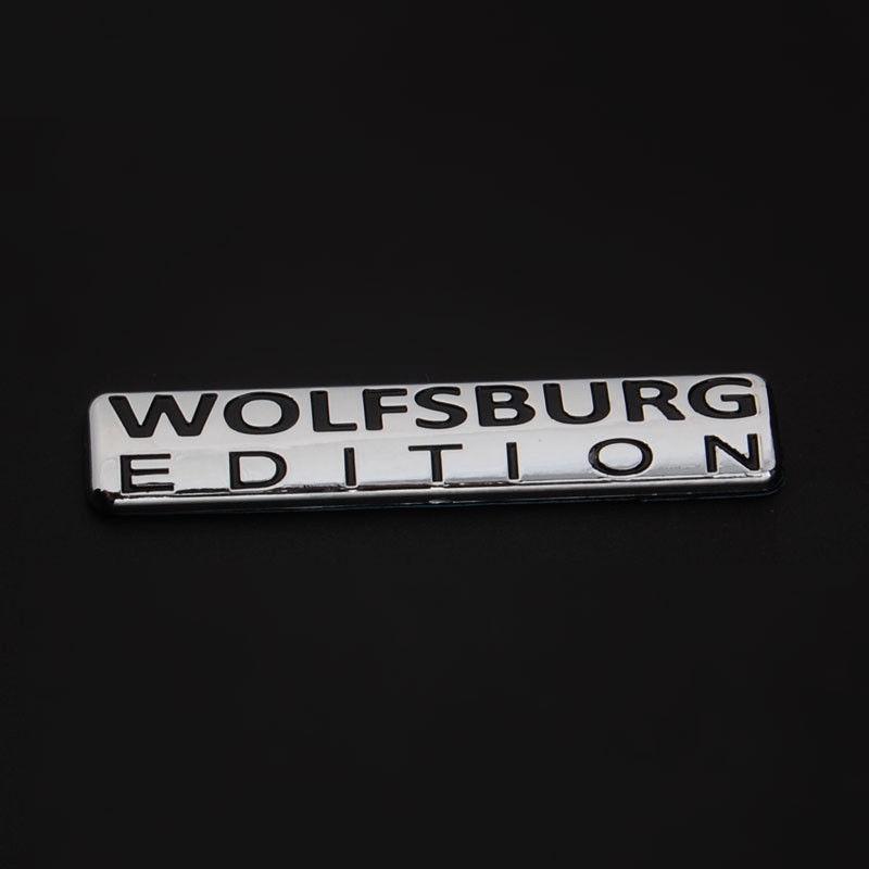 1 шт., автомобильная наклейка из АБС-пластика, хромированные декоративные наклейки, эмблема Вольфсбургского издания, автомобильный значок
