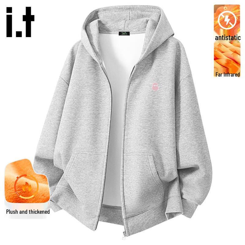 Женское худи на молнии свободного кроя с флисовой подкладкой Fingercroxx