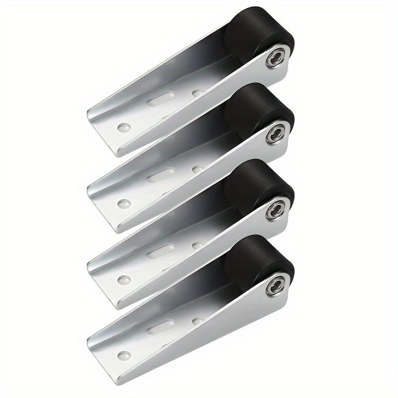 Комплект из 4-х прочных универсальных колес с винтом - бесшумные нейлоновые колеса для раздвижных дверей и вертикальной миниатюрной мебели