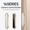 For iPhone 16 Pro Max 16 Plus Camera Control Button Cover Sensitive Smart Island Metal Camera Control Capture Button Protector