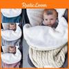 Baby Knit Newborn Swaddle Stroller Wrap Blanket Warm Infant Pram Sleeping Bag