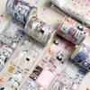 1pcs/1lot Decorative Adhesive Tapes Pieced together time Scrapbook Junk Journal DIY Paper Japanese Masking Scrapbooking Stickers
