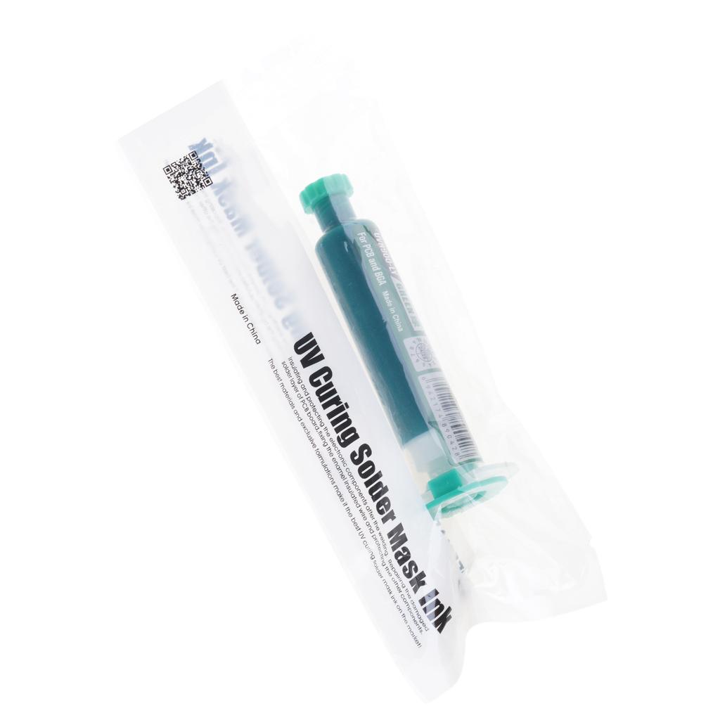 УФ-отверждаемая не требующая смывки паяльная маска паста, устойчивая к высоким температурам для защиты печатных плат