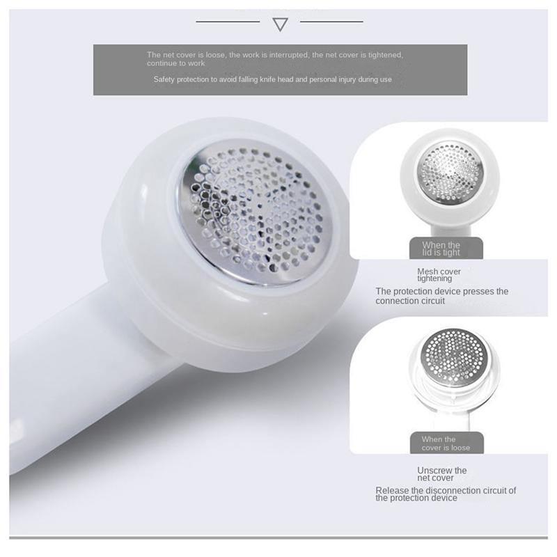 Lint Remover Clothes Fuzz Trimmer Machine Electric Portable Rechargeable Fabric Shaver Remover for Clothes