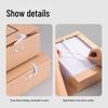 Deli A4 Kraft Paper File Archiving Box