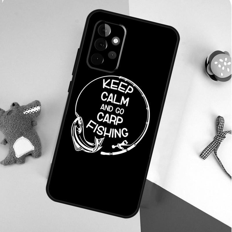 Удочка для ловли карпа Чехол для телефона Samsung Galaxy A55 A35 A15 A54 A34 A14 A53 A33 A13 A05 A06 A16 A22 A32 A52