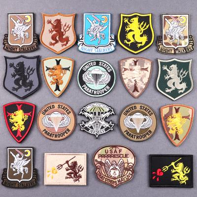 Тактические военные нашивки для одежды, нарукавные нашивки, нашивки-значки, термоклеящиеся нашивки для одежды, термоклеевые наклейки для шитья