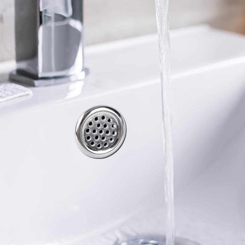 2/4 шт., круглая крышка для раковины, кран для раковины, отделка отверстий, полое кольцо для раковины, украшение для кухни, ванной комнаты, принадлежности