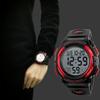 Цифровые водонепроницаемые светодиодные спортивные часы Timever с будильником и секундомером. Включают японскую инструкцию. Мужские часы, Часы, Функции, Большие, Легко читаемые