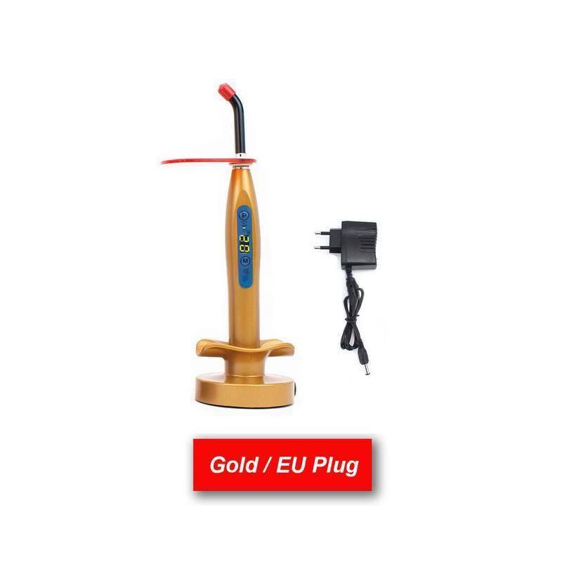 Светодиодная стоматологическая полимеризационная лампа с пятицветным основанием «Лотос» для лицевого применения и совместимостью с US, EU, UK