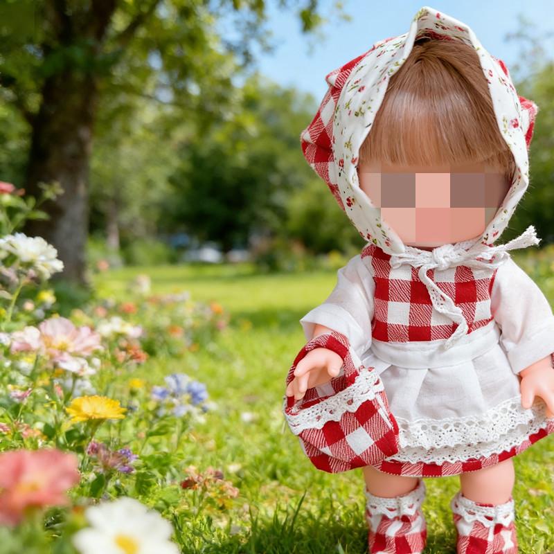 [Cloth  Only] Attractive Spring and Autumn Princess Dress for 26cm Doll, Beautiful Dress Suit.