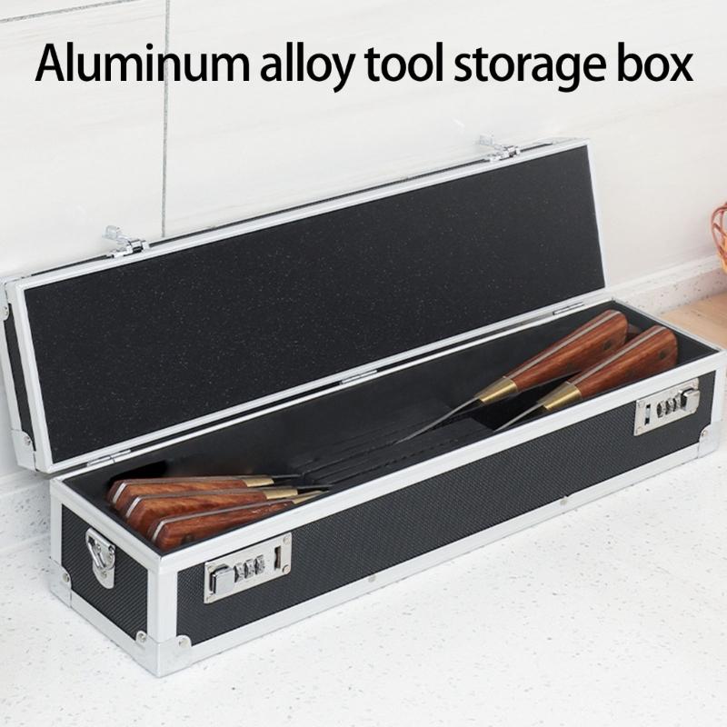 Lockable Kitchenware Case Featuring ABS Interior Dividers and Ergonomic Carry Handle for Commercial Use